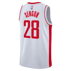 NBA Houston Rockets Trikot Alperen Sengun 28 Nike 2022-23 Association Edition Weiß Swingman - Herren
